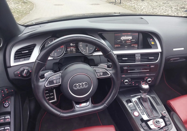 Audi S5 cena 109000 przebieg: 67000, rok produkcji 2016 z Siemiatycze małe 326